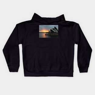 Sunrise at the Opera House, Sydney Kids Hoodie